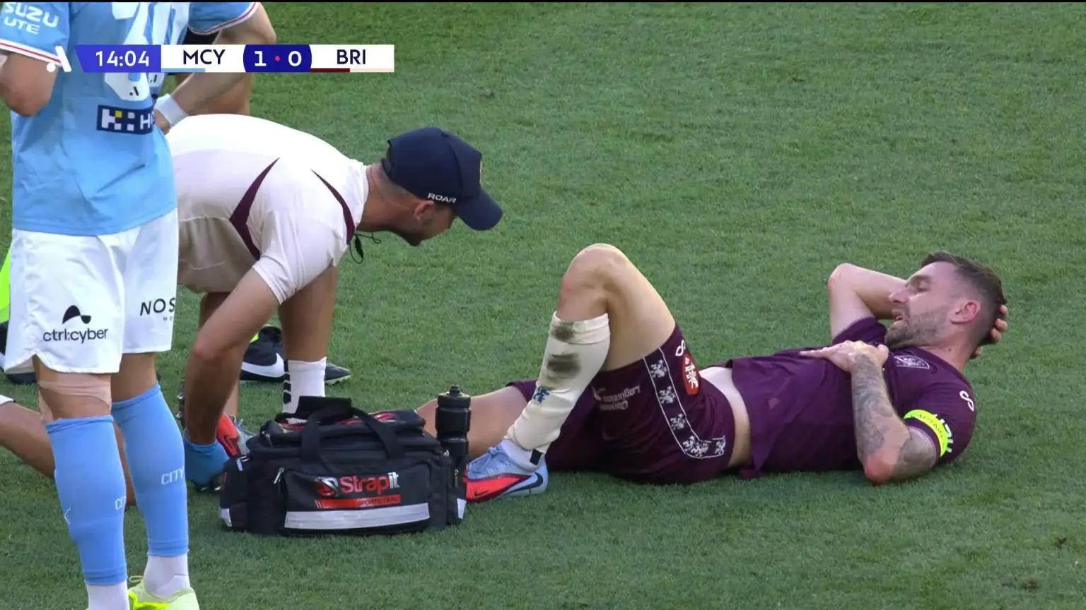 雪上加霜，布里斯班狮吼队长奥谢因脚踝伤势将缺席四周